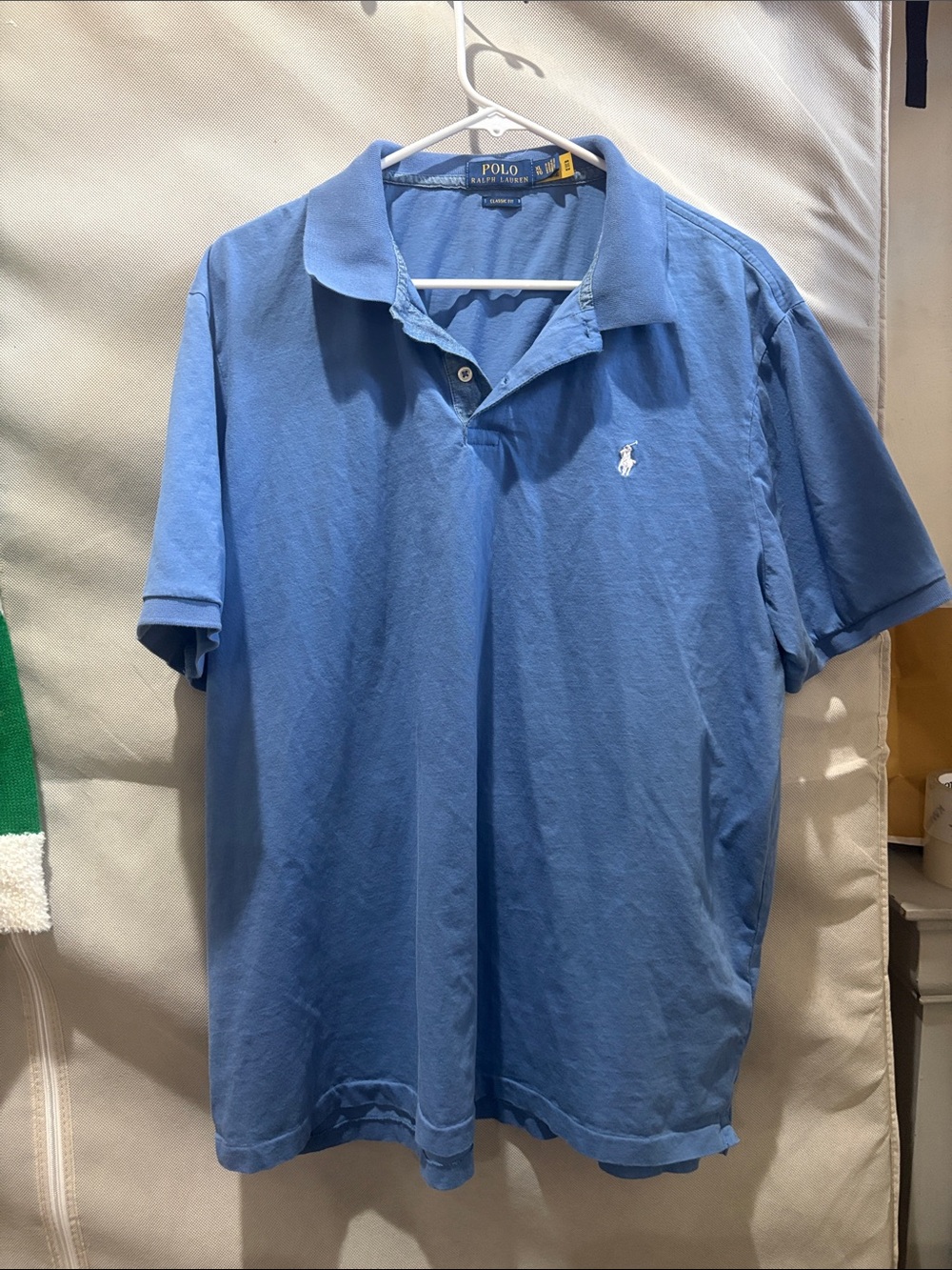 Polo by Ralph Lauren Light Blue Short Sleeve Polo Shirt